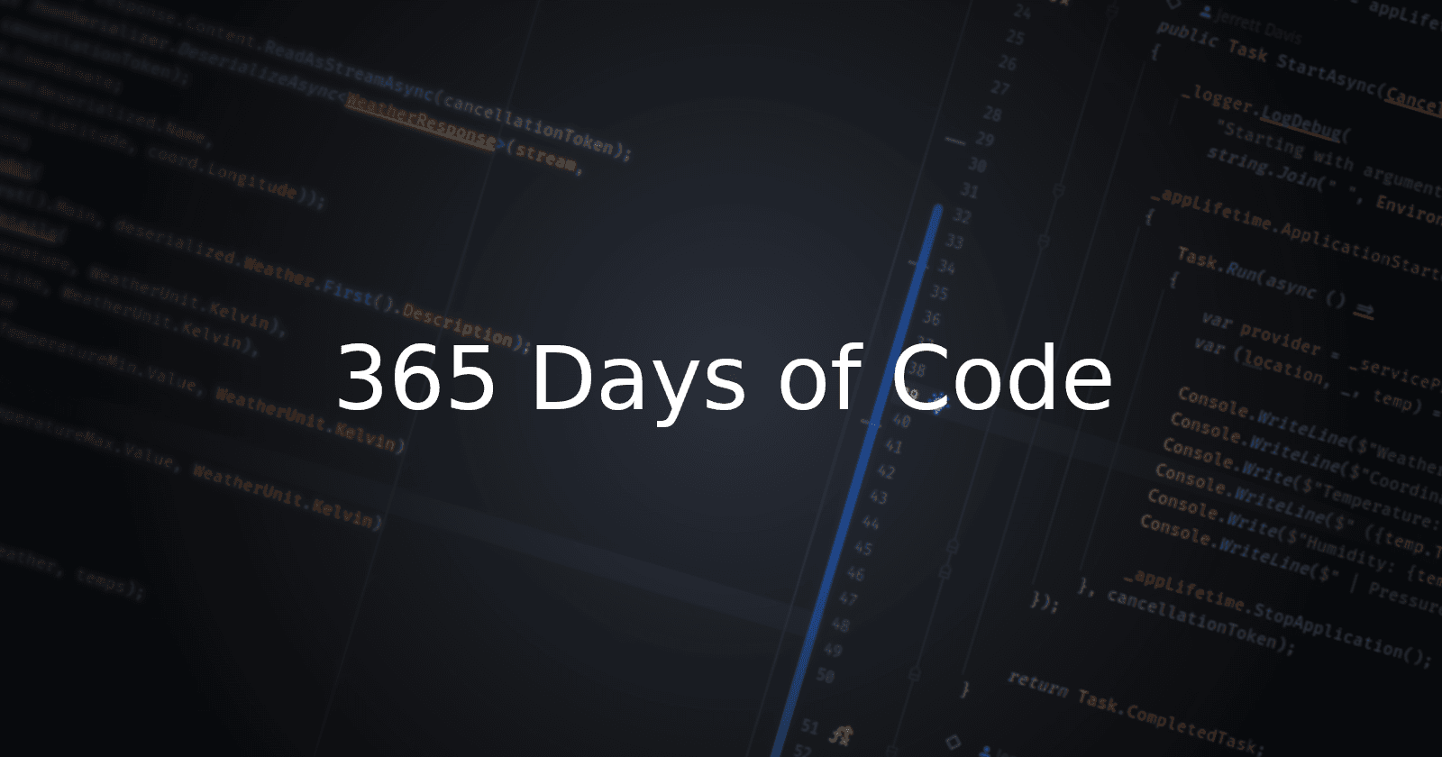 365 Days of Code - Week 1